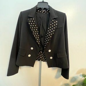 Polka-dot Mini Blazer Europe style